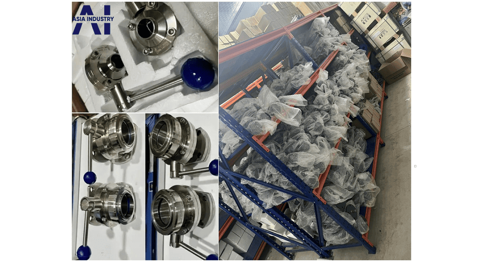 Van bướm vi sinh inox 316 3