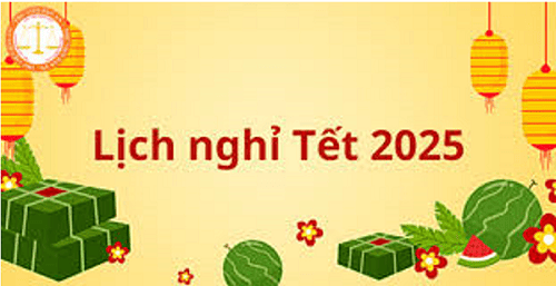 Lịch nghỉ tết 2025