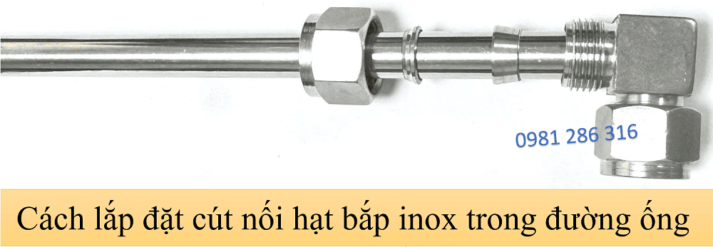 Cút nối hạt bắp inox 304 1