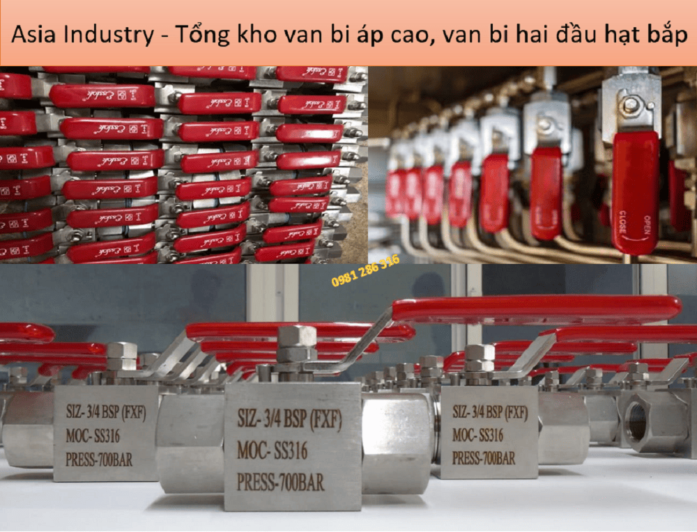 van bi hai đầu hạt bắp phi 10 4