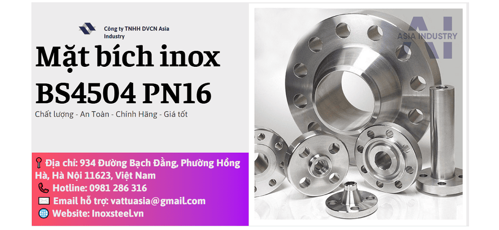 mặt bích inox BS4504 PN16 1
