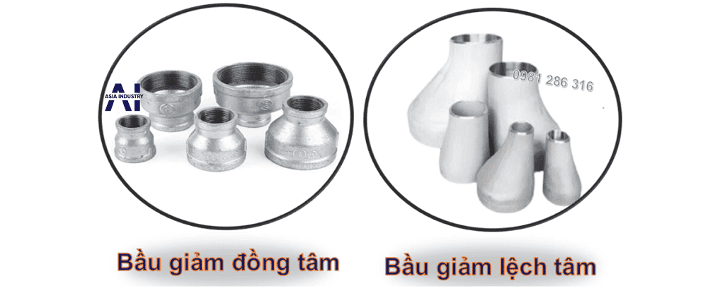 Bầu giảm thép 2