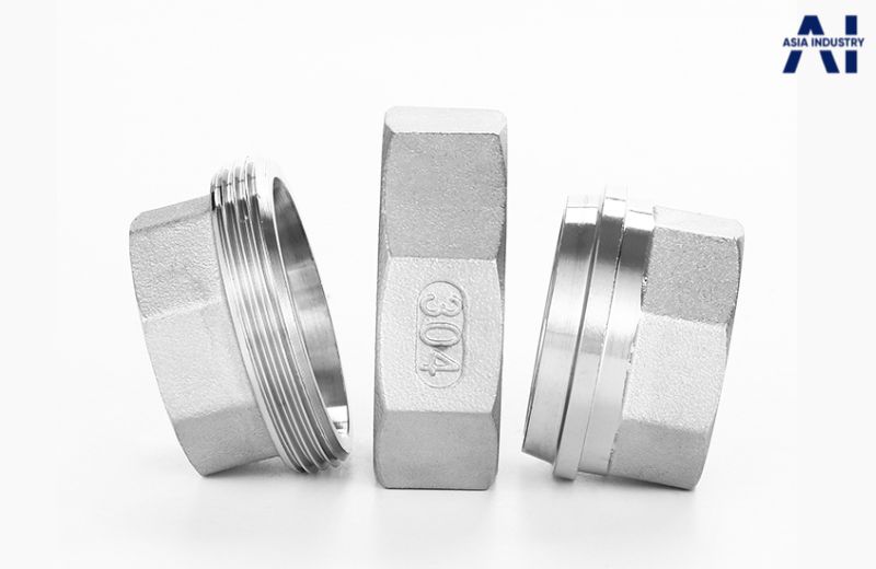 Rắc co inox côn – thiết kế kín khít, phù hợp áp suất và nhiệt độ cao