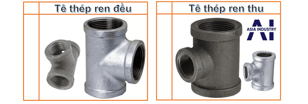 Tê thép ren 5