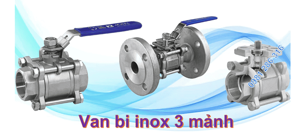van bi inox 3 mảnh 1