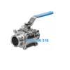 Van bi vi sinh inox 304 4