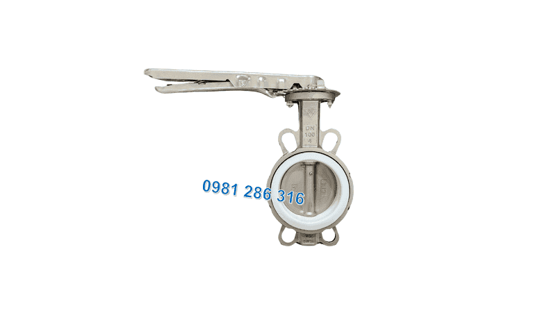 van bướm tay gạt DN100 5
