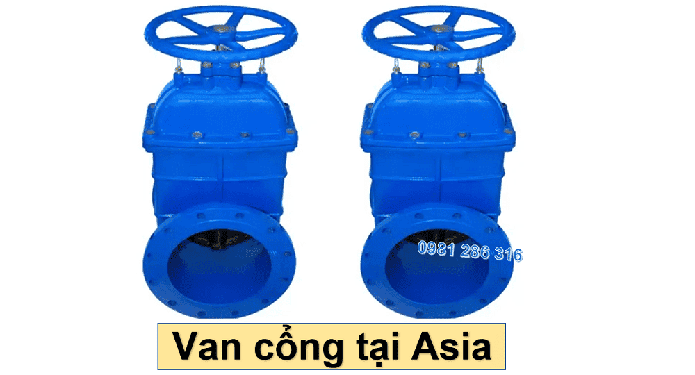 van cổng gang DN400 1