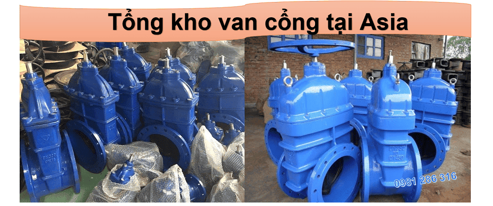 van cổng gang DN400 3