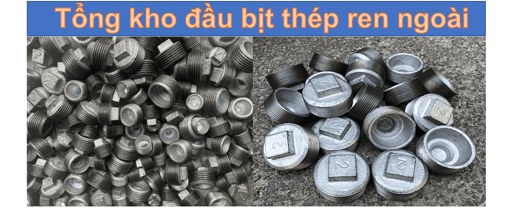 đầu bịp thép ren ngoài 1