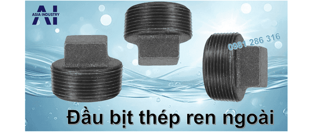 đầu bịp thép ren ngoài 2