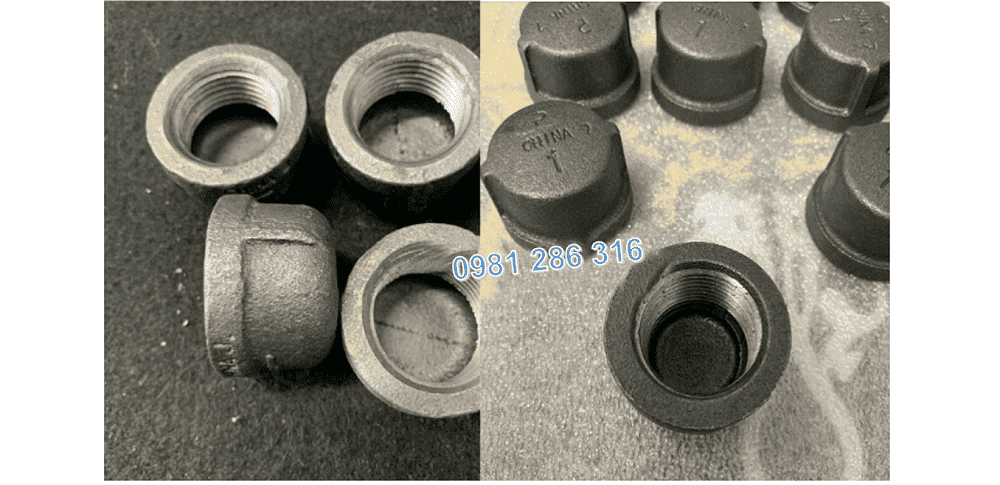 đầu bịt thép ren trong 3