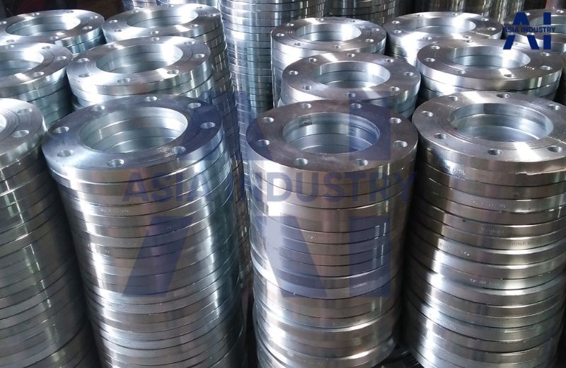 Kho mặt bích BS chuẩn BS 4504 số lượng lớn tại Asia Industry