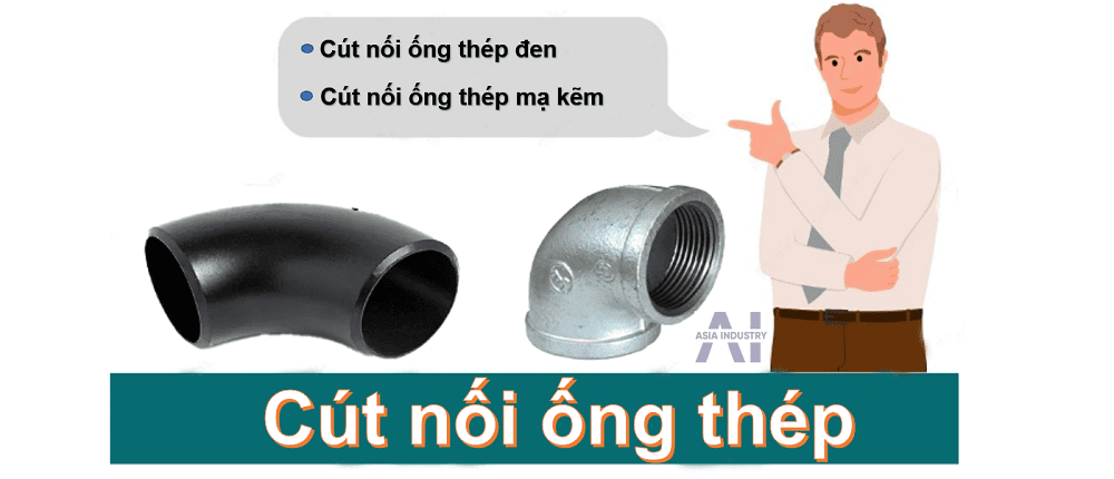 cút nối ống thép 1 