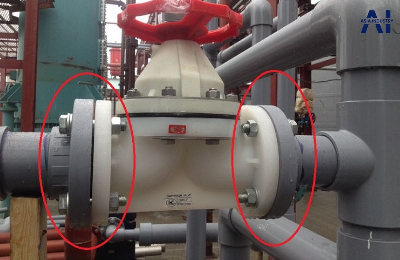 Mặt bích nhựa được ứng dụng rộng rãi trong công nghiệp 