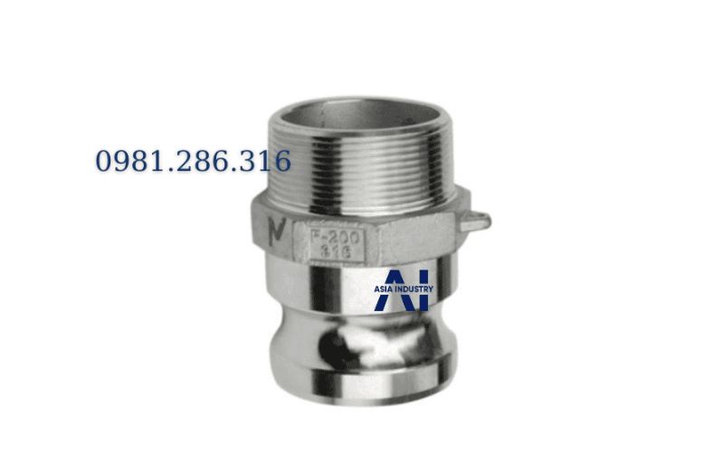 Type F – Đầu đực ren ngoài, kết nối nhanh với khớp cái.