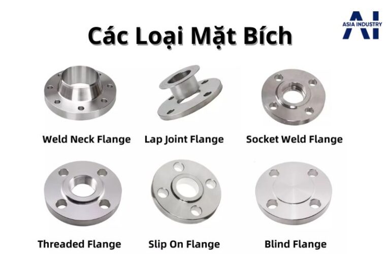 Các loại mặt bích phổ biến hiện nay