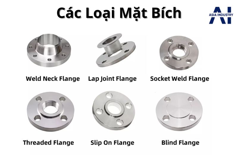 Các loại mặt bích thông dụng trên thị trường