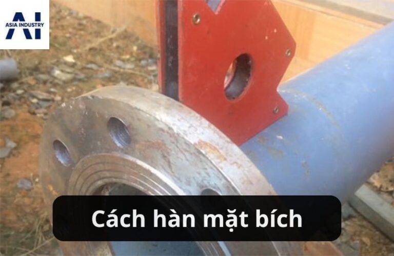 cách hàn mặt bích