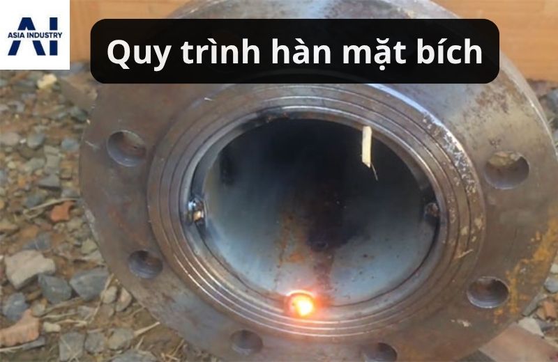 quy trình hàn mặt bích