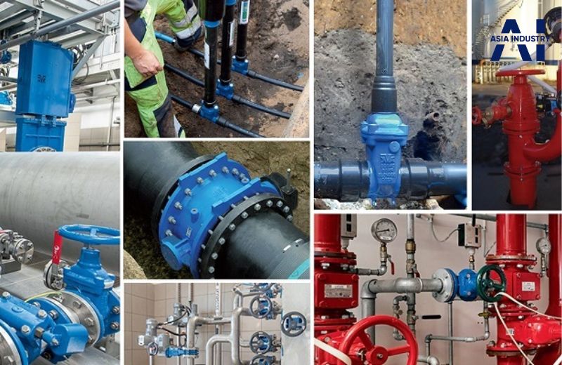 Van cổng được ứng dụng rộng rãi trong nhiều lĩnh vực từ dân dụng đến công nghiệp