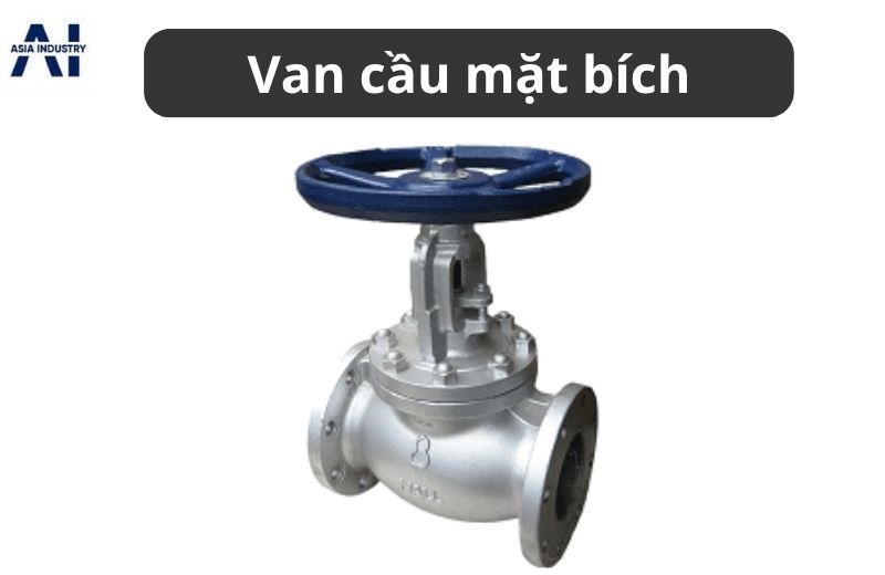 Van cầu mặt bích