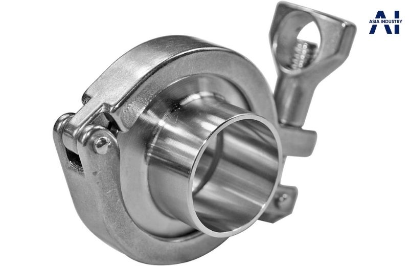 Độ bền cao, chống rò rỉ với clamp vi sinh inox 304