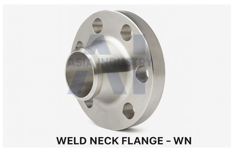 Mặt bích hàn cổ inox 316 (Welding Neck – WN) – Kết nối bền vững, chịu áp lực cao
