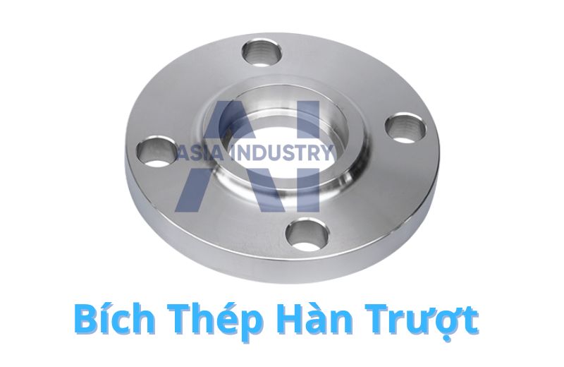 Mặt bích trượt – lắp đặt dễ dàng, chi phí thấp, phù hợp hệ thống áp lực trung bình.