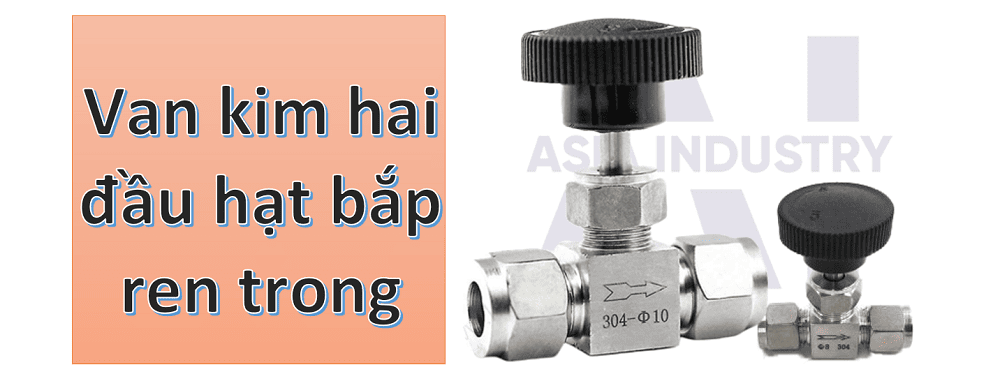 van kim hai đầu hạt bắp ren trong 1