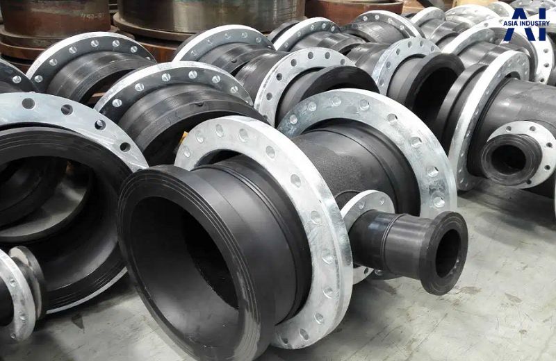 Ứng dụng mặt bích nhựa HDPE trong hệ thống cấp thoát nước công nghiệp.