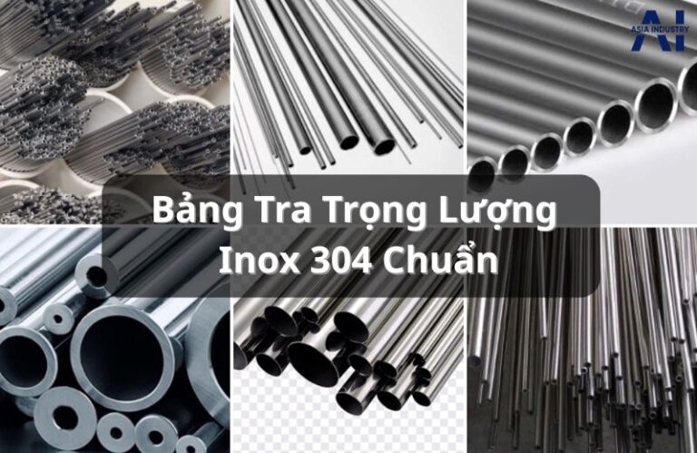 Bảng tra trọng lượng inox 304 tấm, ống, hộp chính xác