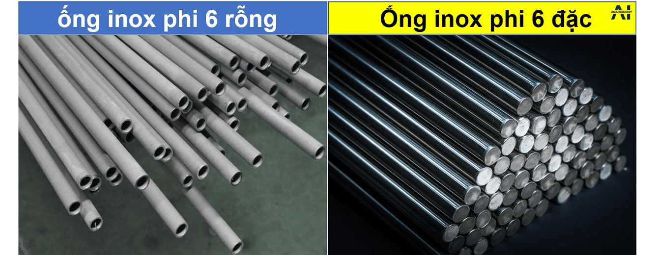 Ống inox phi 6 2