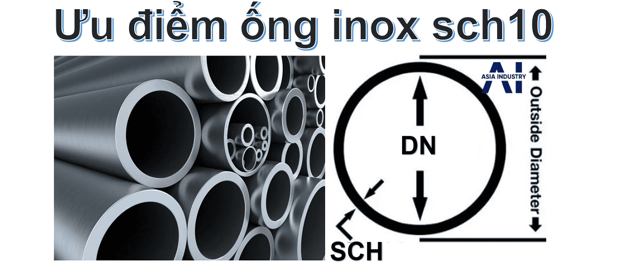 ống inox sch10 3