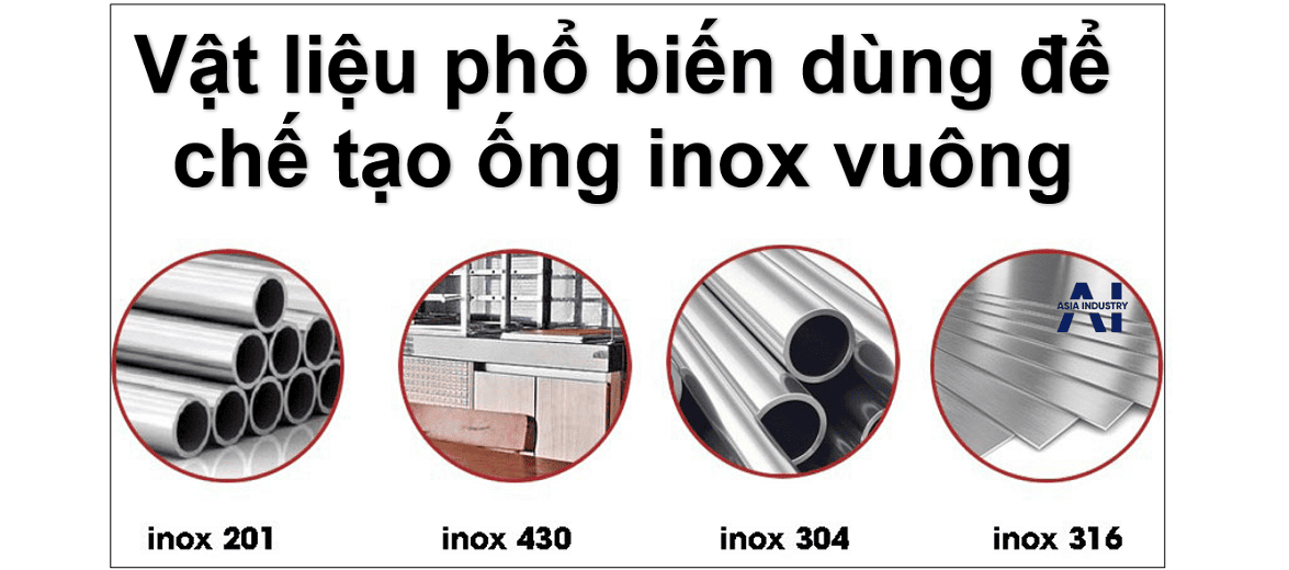 Ống vuông inox 2