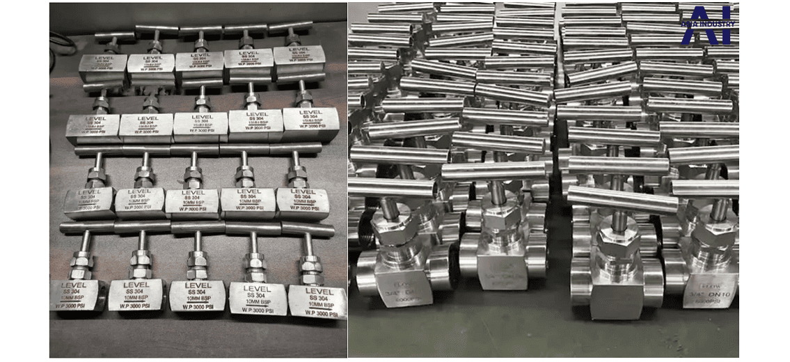 Van kim inox ren trong 4