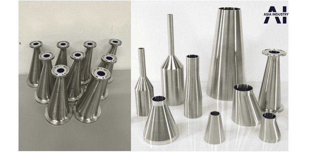 Côn thu vi sinh nối clamp 3