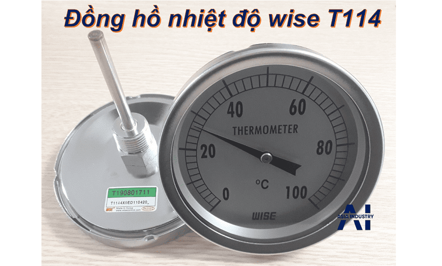 Đồng hồ đo nhiệt độ wise T114 1
