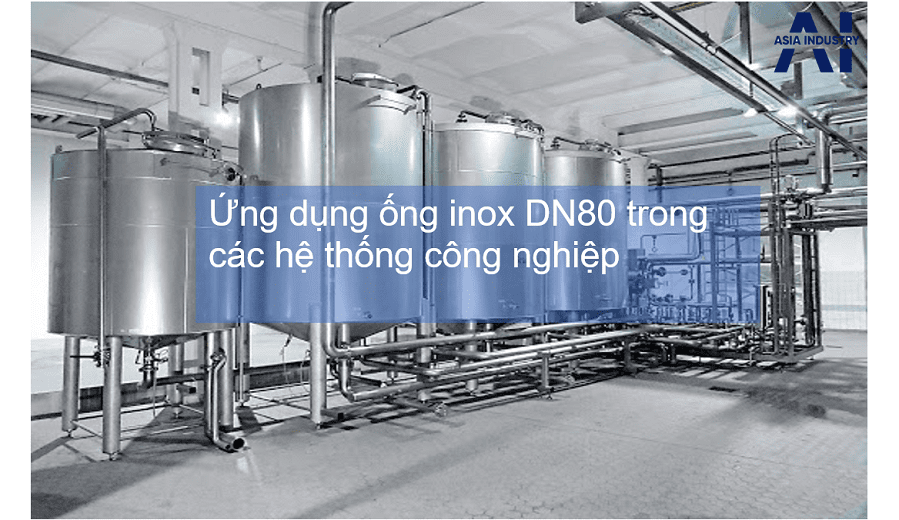 Ống inox DN80 1