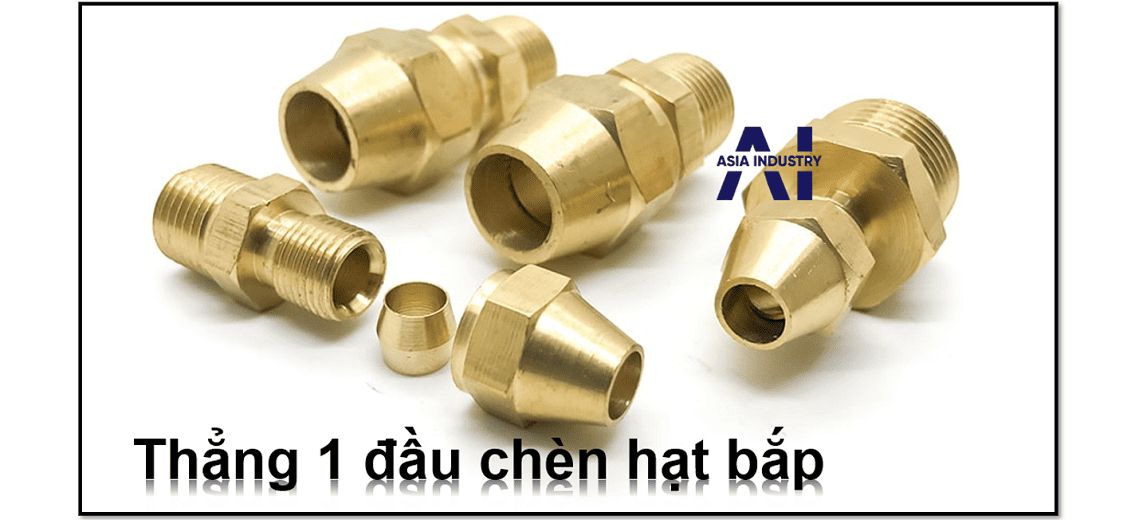 Thẳng 1 đầu chèn hạt bắp 1
