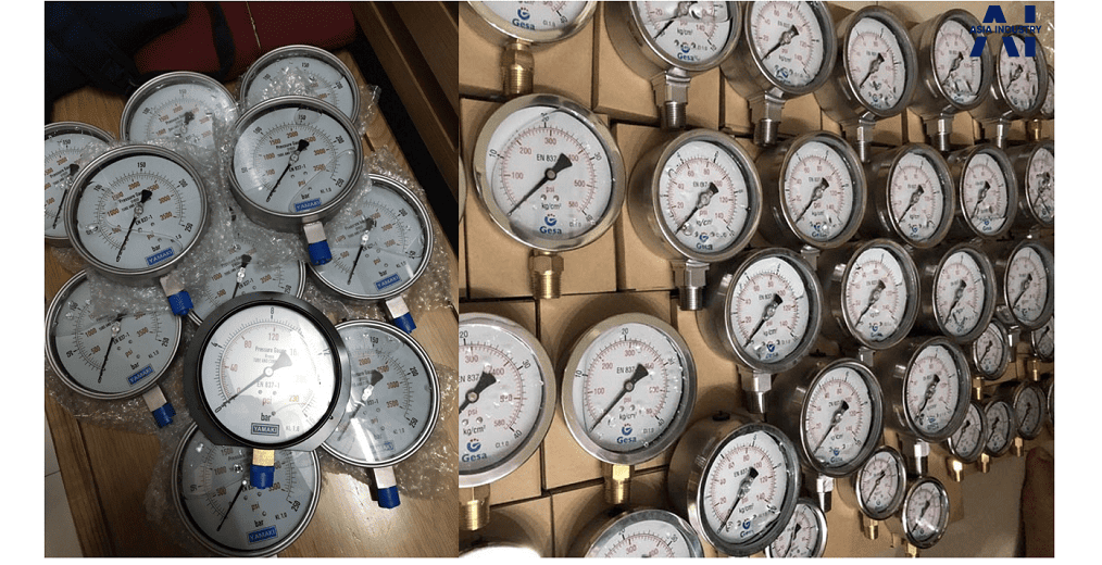Đồng hồ áp suất nước 6