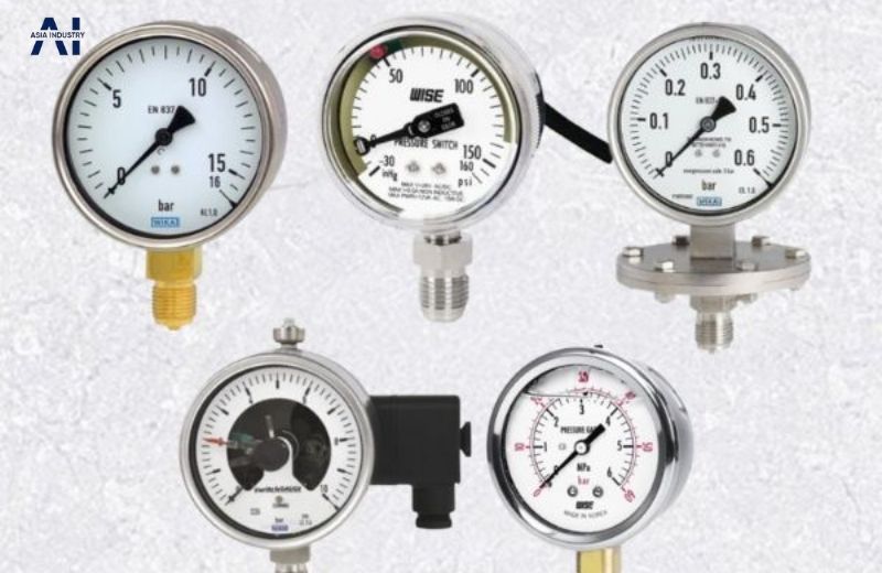 cac loai dong ho do ap luc nuoc pho bien trong he thong cong nghiep