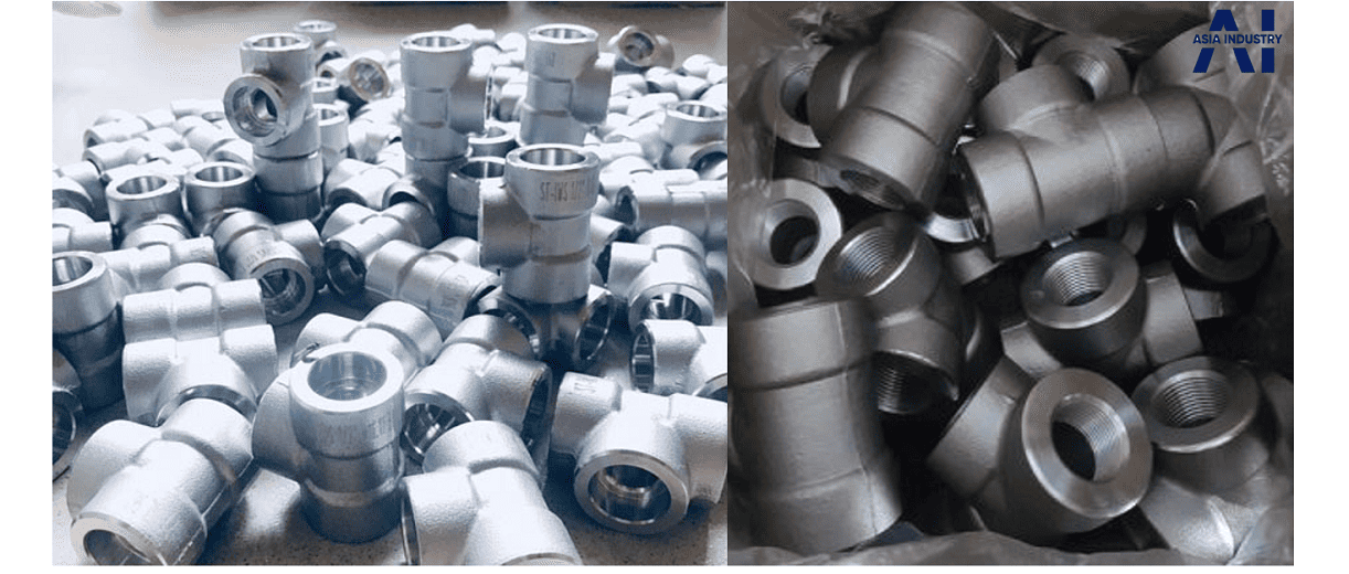 Tê inox class3000 3