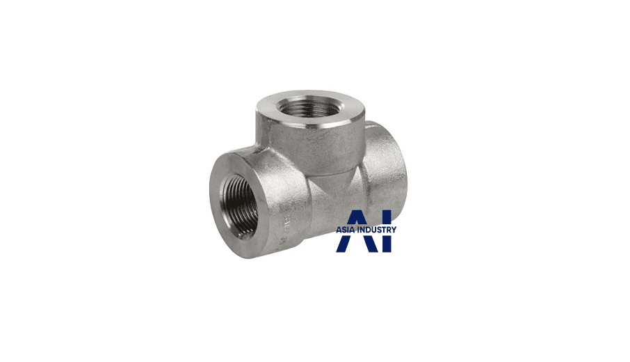 Tê inox class3000 4