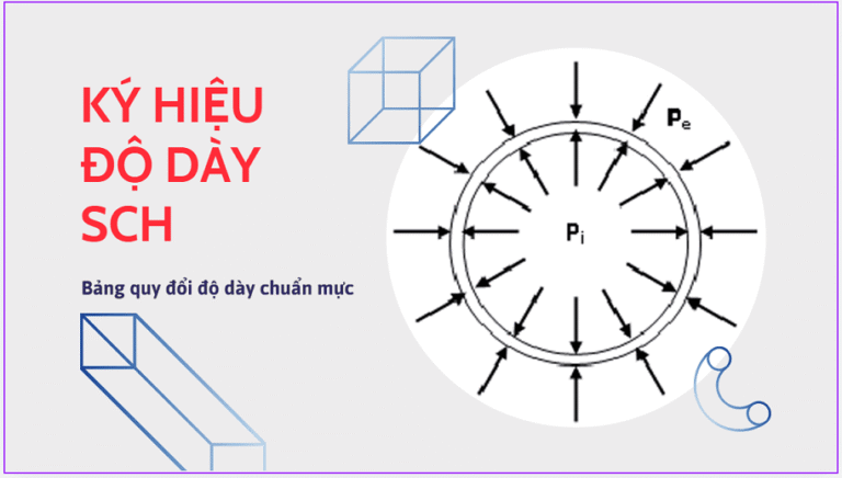 Ký hiệu độ dày SCH 5